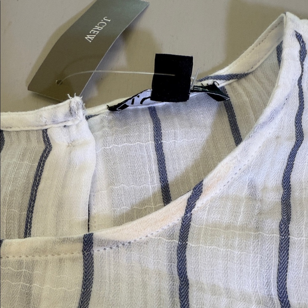 J. Crew Puff-sleeve top in sheer gauze Size XL - Picture 11 of 11
